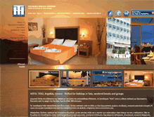 Tablet Screenshot of hoteltolo.gr
